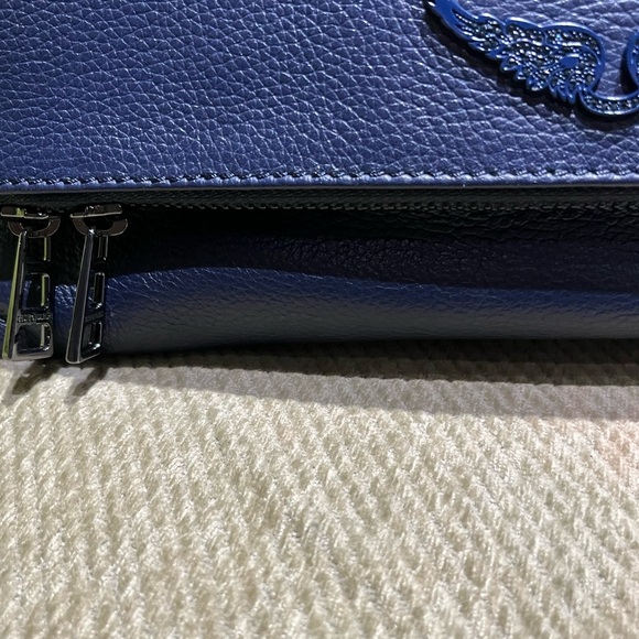 Zadig and Voltaire Rocky Bag Navy Blue Leather Used once! - Picture 6 of 9